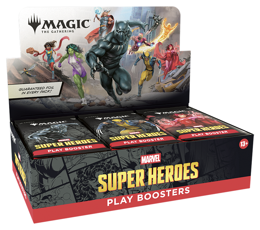 Marvel Superheroes- Play Booster Box