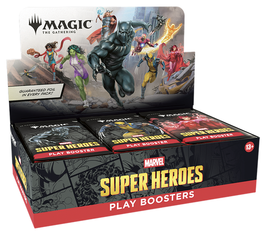 Marvel Superheroes- Play Booster Box