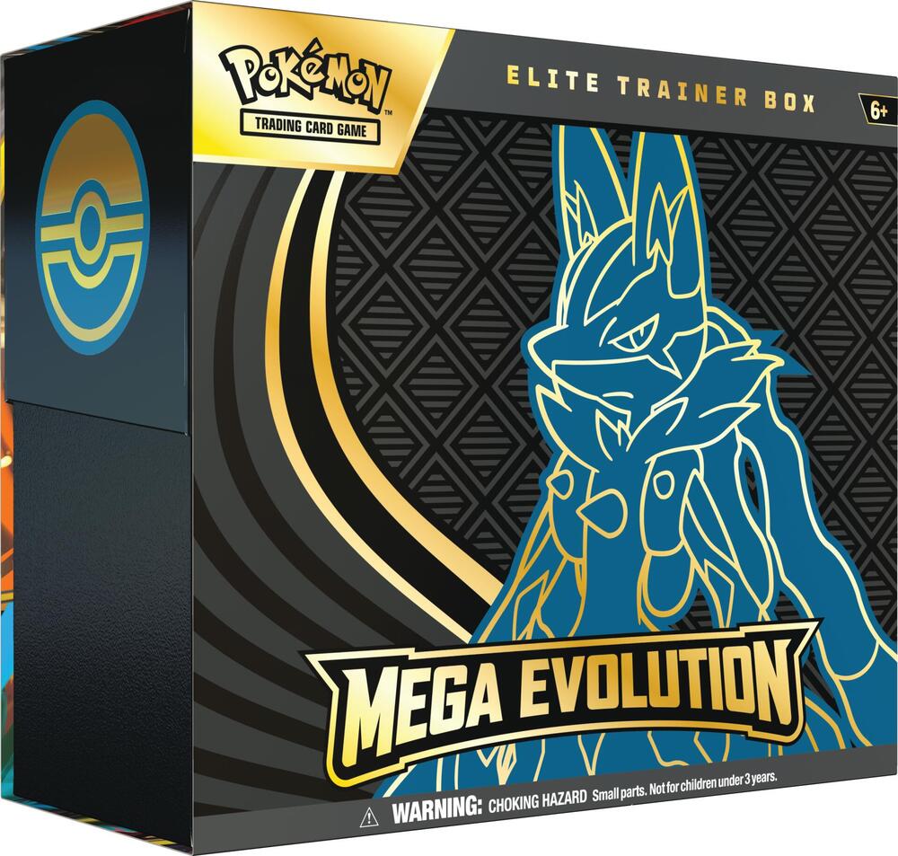 Pokemon: Mega Evolution Elite Trainer Box [Mega Lucario] - ME01: Mega Evolution (MEG)