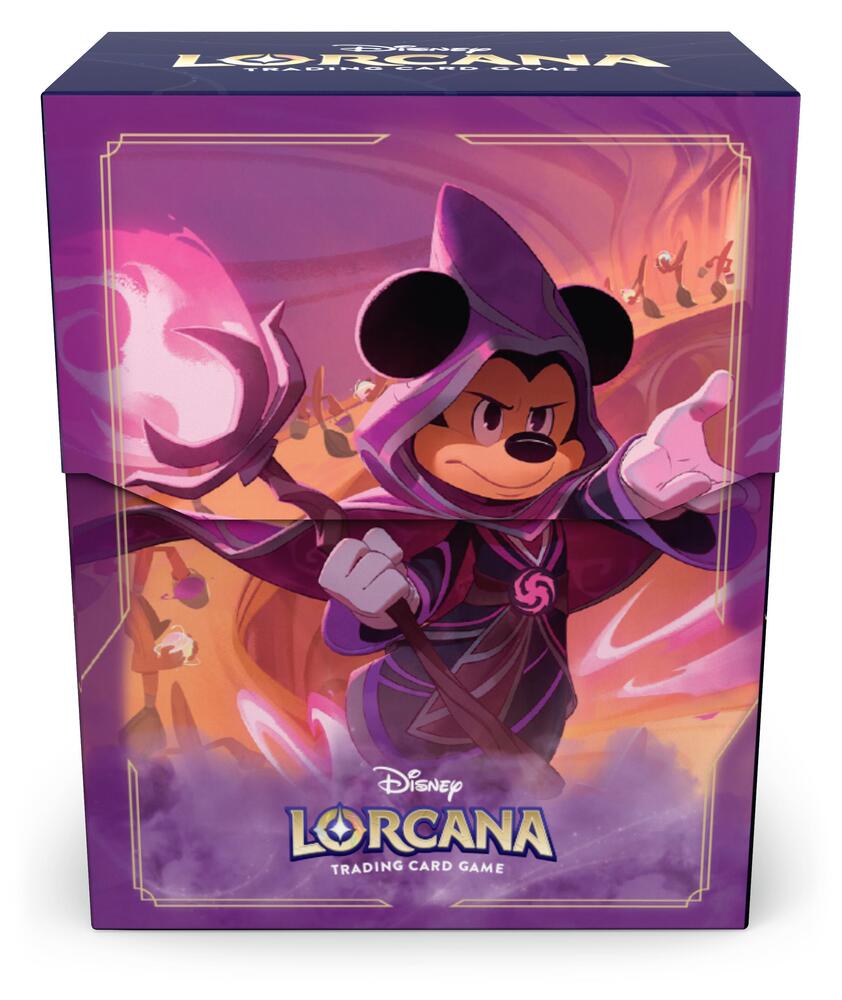 Disney Lorcana: Deck Box - Mickey Mouse, Wayward Sorcerer