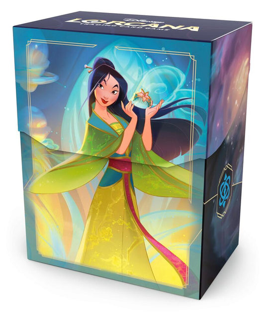 Disney Lorcana: Deck Box - Mulan (With Comb)