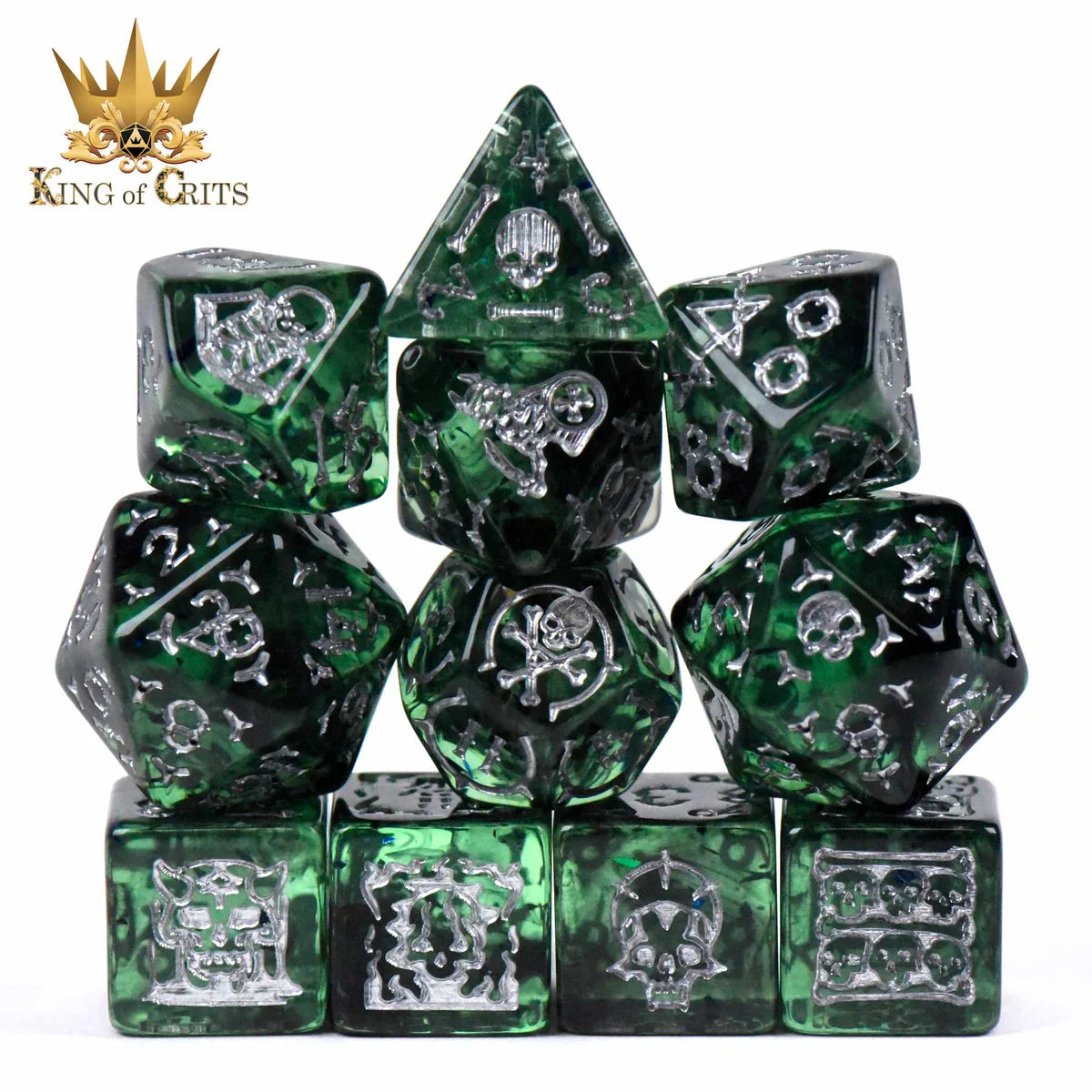 Crypt of the Necromancer - 11 Dice Set