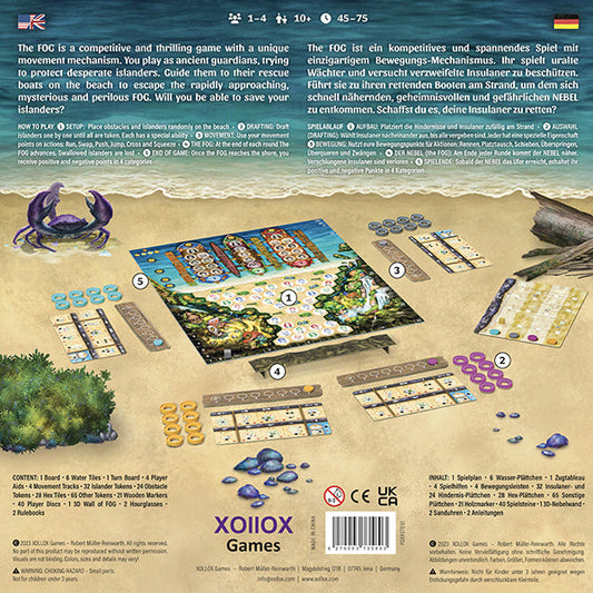 The Fog: Escape from Paradise - Board Game