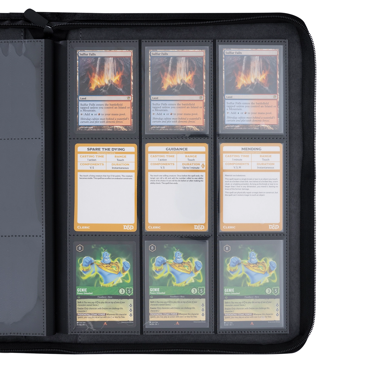 Tcg Faux-Leather Trading Card Binder - Red