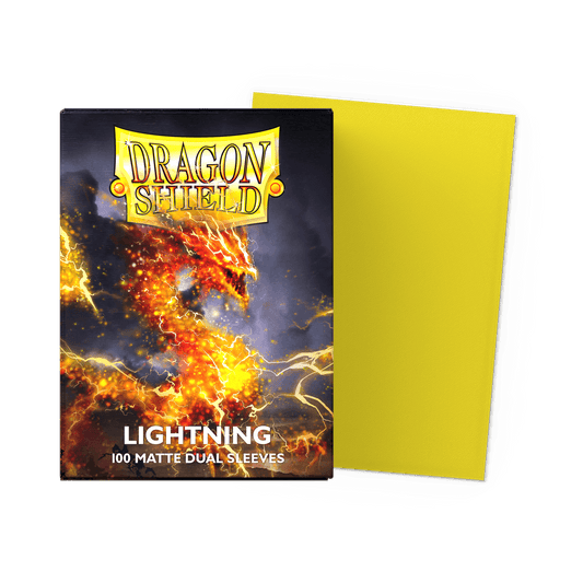 Lightning - Matte Dual Sleeves - Standard Size