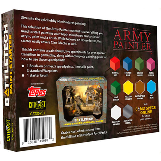 Battletech -  Paint Set Starter