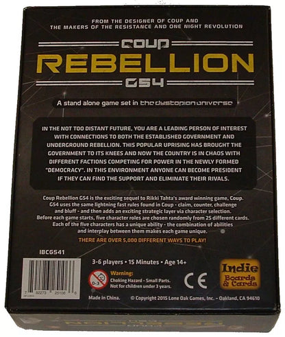 Coup: Rebellion G54 - Board Game