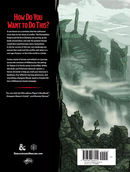 Dungeons & Dragons - Explorer's Guide To Wildemount