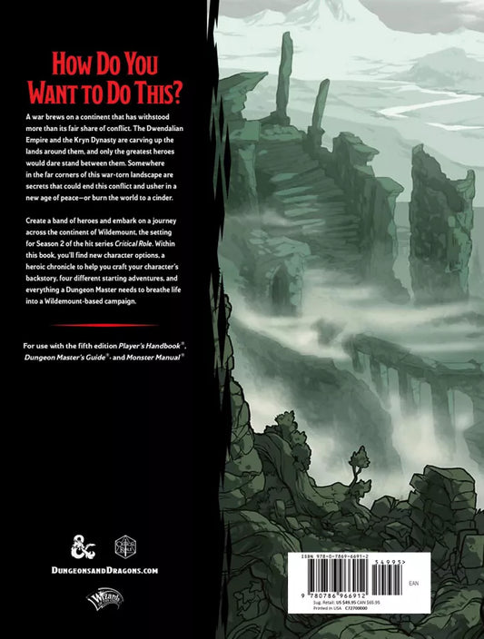 Dungeons & Dragons - Explorer's Guide To Wildemount