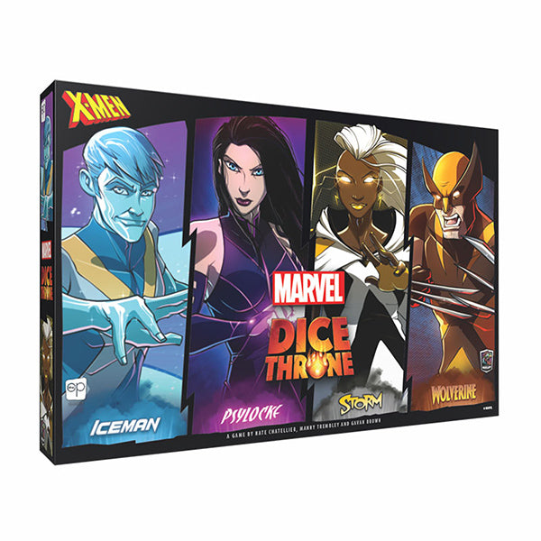 Dice Throne: Marvel X-Men Box 1 (Iceman, Psylocke, Storm, Wolverine)