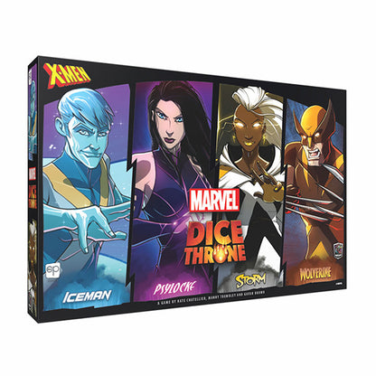 Dice Throne: Marvel X-Men Box 1 (Iceman, Psylocke, Storm, Wolverine)