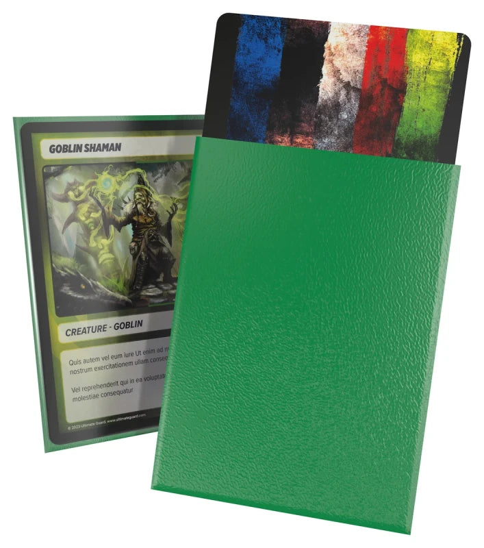 Cortex Sleeves Matte Standard Size (100) - Green