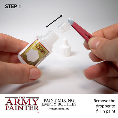 Paint Mixing Plastic Bottles