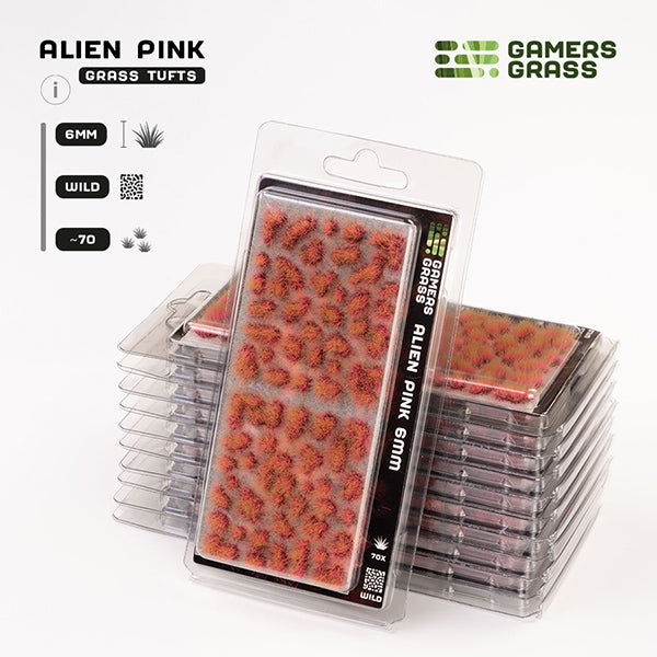 Alien Tufts- Pink 6mm- Wild