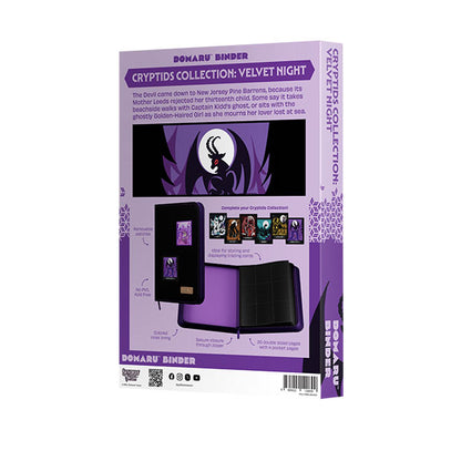 Domaru Cryptids Collection - Velvet Night 9 Pocket Binder