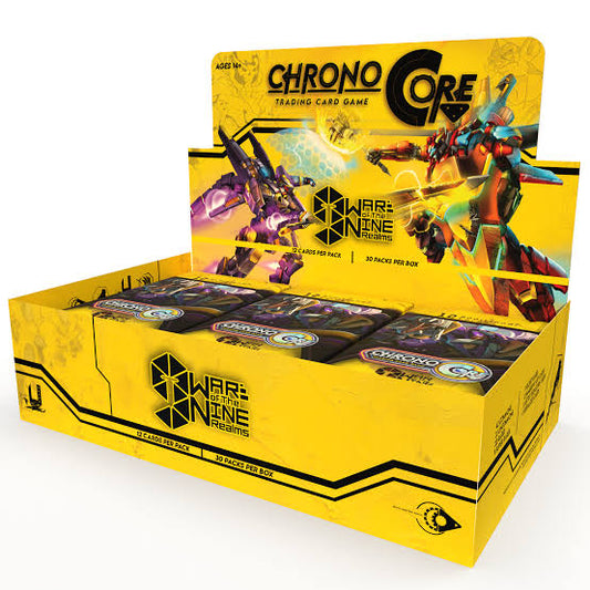 Chrono Core TCG: War of the Nine Realms Booster Display