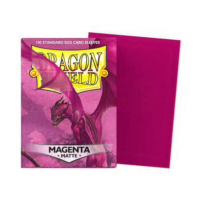 Magenta - Matte Sleeves - Standard Size