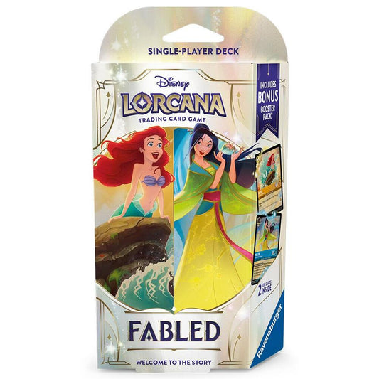 Disney Lorcana: Fabled Starter Deck (Amber and Sapphire)