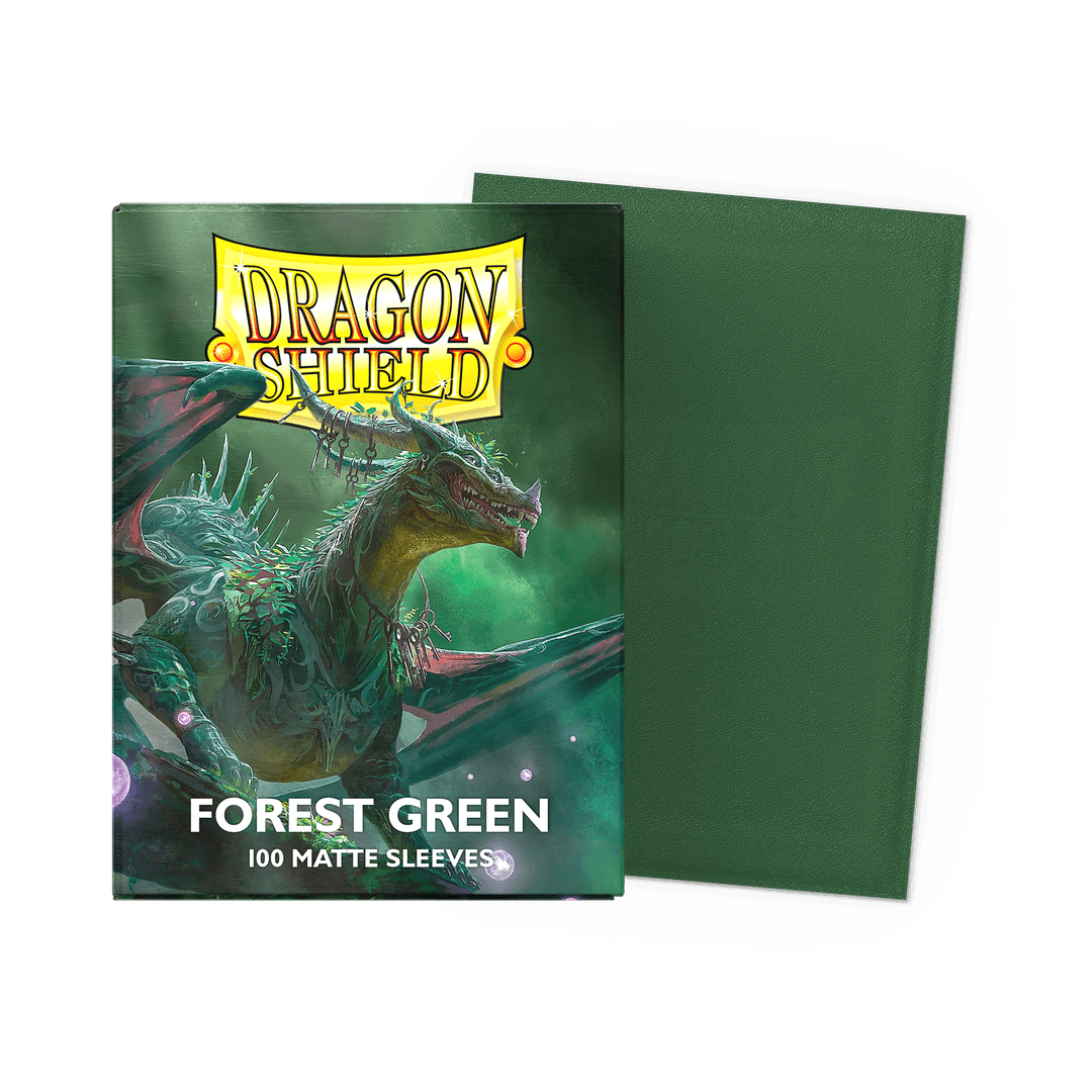 Forest Green - Matte Sleeves - Standard Size