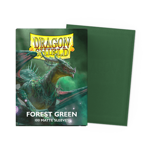 Forest Green - Matte Sleeves - Standard Size