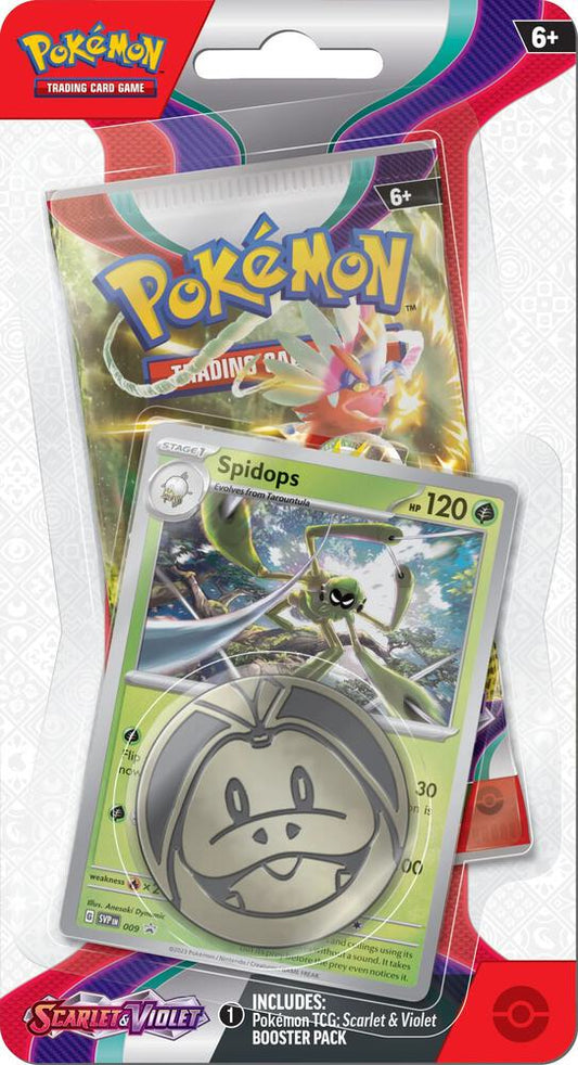 Scarlet & Violet Single Pack Blister [Spidops] - SV01: Scarlet & Violet Base Set (SVI)