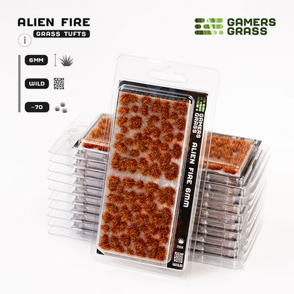 Alien Tufts- Fire Tuft 6mm- Wild
