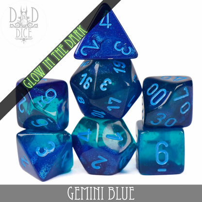 Gemini Blue Luminary (Glow in the Dark)