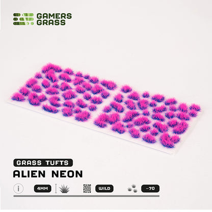 Alien Tufts- Neon 4mm- Wild