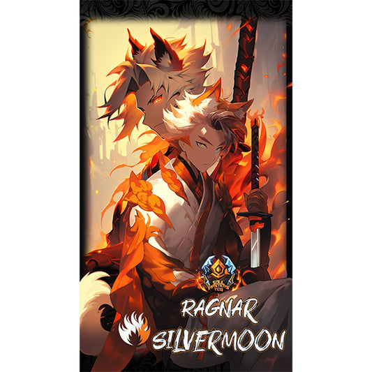 Ragnar Silvermoon Playmat w/bag- Grided