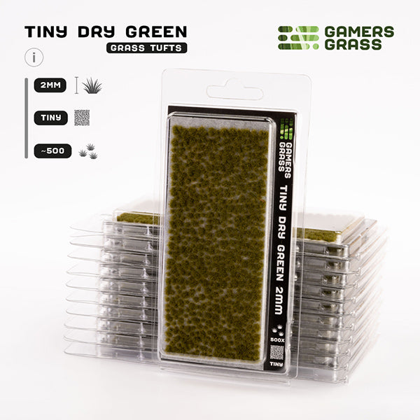 Tiny Tufts- Dry Green- Tiny