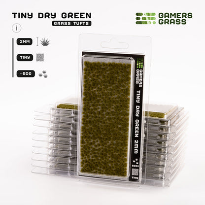 Tiny Tufts- Dry Green- Tiny