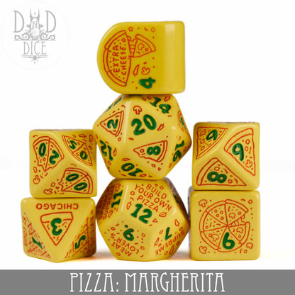 Pizza Dice Set