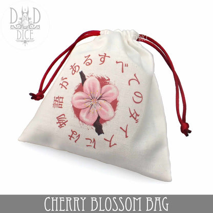 Cherry Blossom Dice Bag