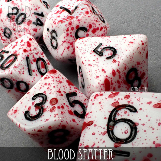 Blood Spatter (Hand Painted)