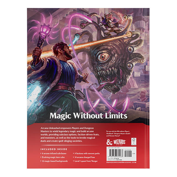D&D, 5e: Arcana Unleashed
