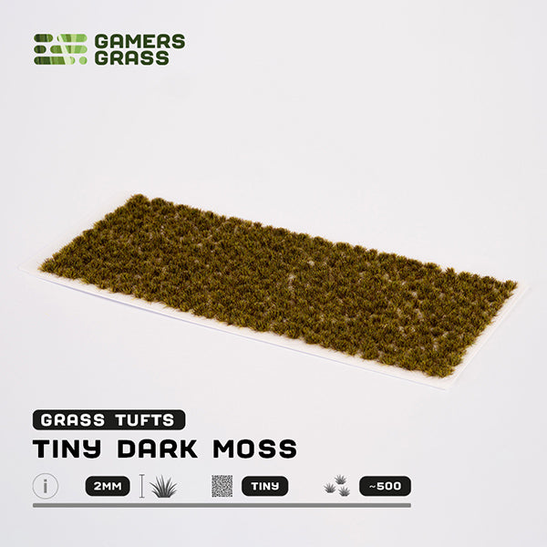Tiny Tufts- Dark Moss- Tiny
