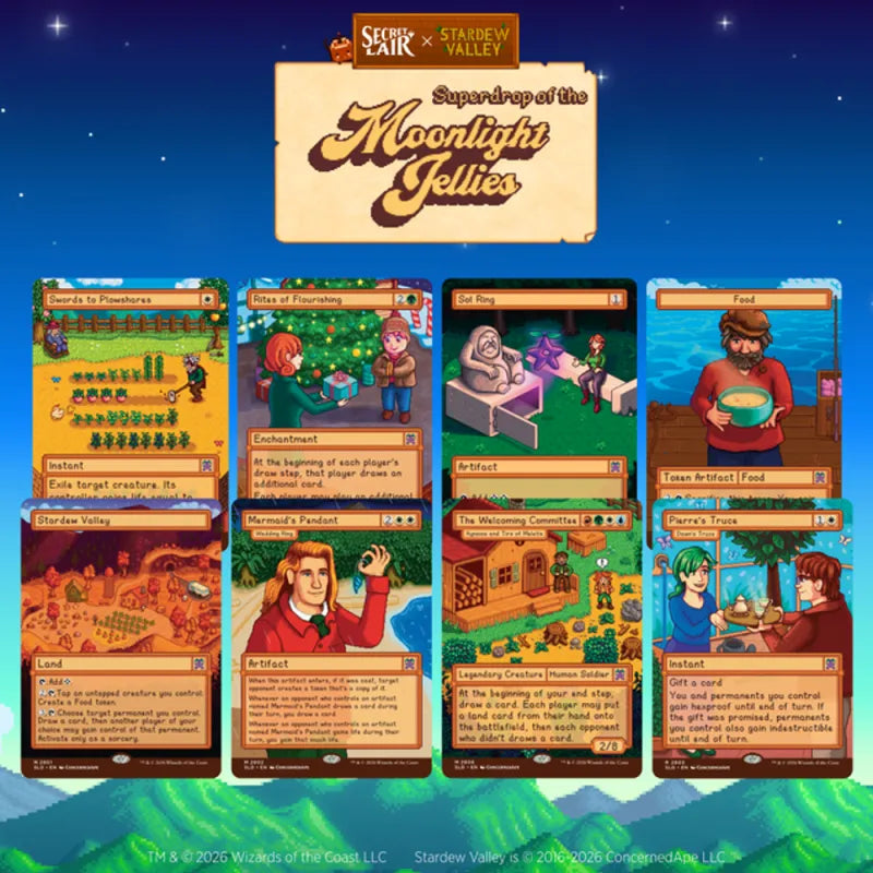 MTG: Secret Lair 
Drop- Secret Lair x Stardew 
Valley