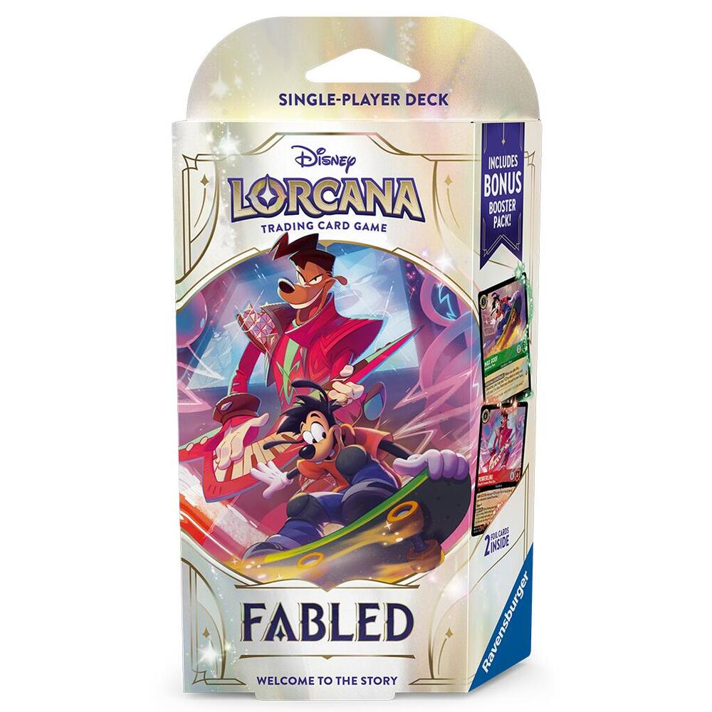 Disney Lorcana: Fabled Starter Deck (Emerald and Ruby)