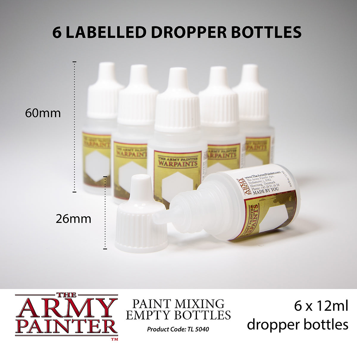 Paint Mixing Plastic Bottles