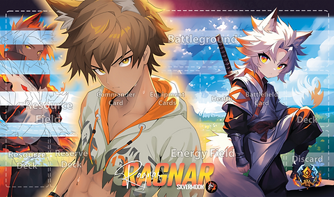 Ragnar Silvermoon Playmat w/bag- Grided