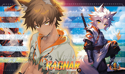 Ragnar Silvermoon Playmat w/bag- Grided