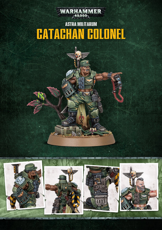 Warhammer 40K: Astra Militarum - Catachan Colonel Commemorative Series