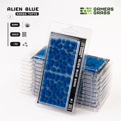 Alien Tufts- Blue 6mm- Wild