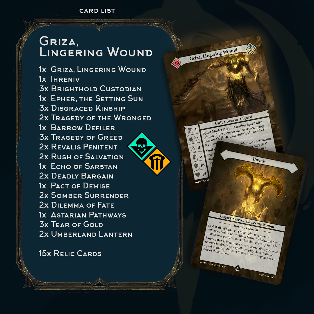 Seeker Deck: Griza, Lingering Wound