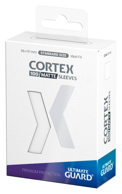 Cortex Sleeves Matte Standard Size (100) - White
