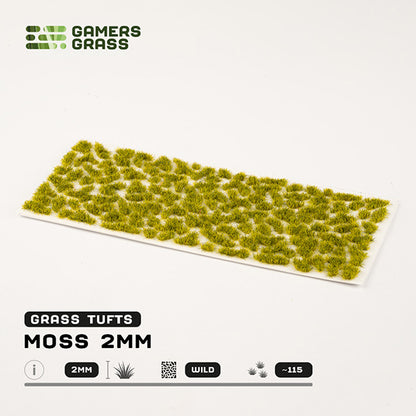 Tufts- Moss 2mm- Wild