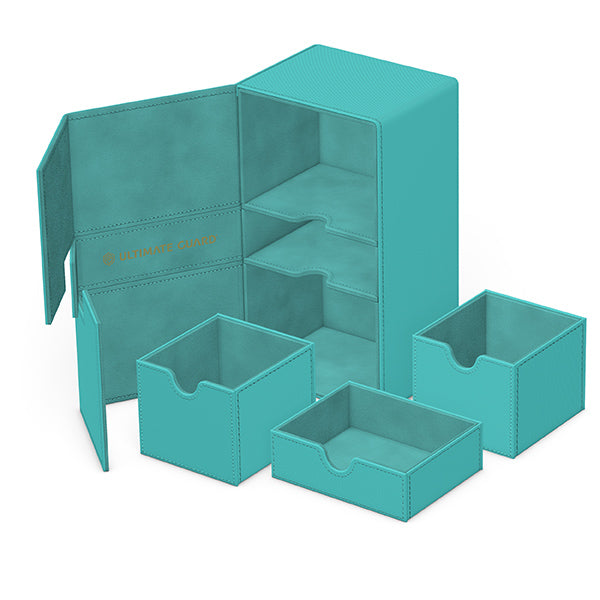 Deck Case: Twin Flip´n´Tray 200+ Standard Size Xenoskin- Summer Edition- Lagoon