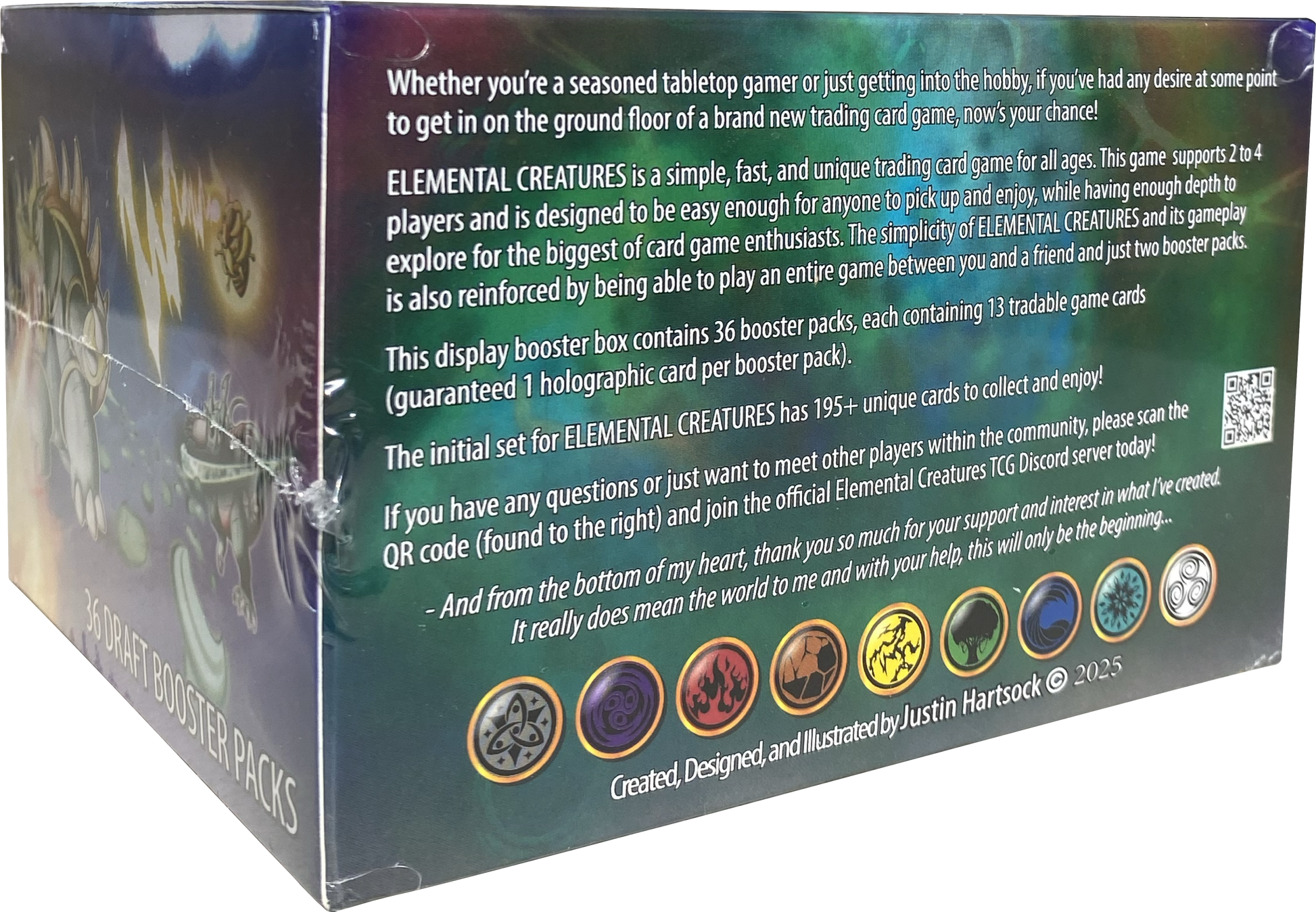 elemental energy booster box Elemental Creatures Booster Box – 4GS Games