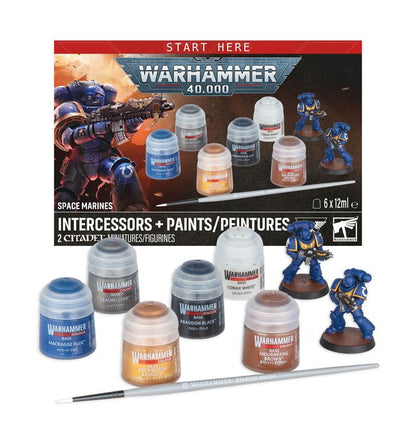 Warhammer 40K: Intercessors + Paints