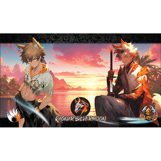 Ragnar Silvermoon Playmat w/bag- Grided